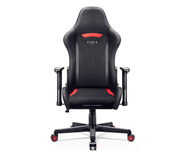 DIABLO Chair FOTEL GAMINGOWY DIABLO X-ST4RTER  czarno-czerwony $ - 1192304 - zdjęcie 2